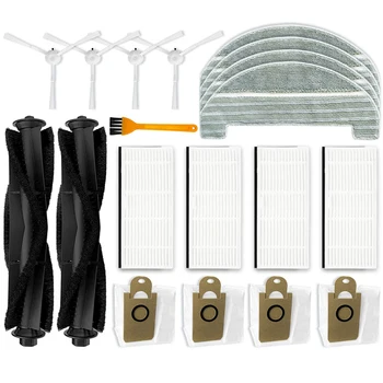 Замена основной щетки, фильтра и набора боковых щеток для робота Ultenic T10 для домашнего кухонного пылесоса, запасные части и аксессуары