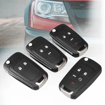 Замена 2/3/4/5 Кнопок Брелка для ключей Чехол для дистанционного ключа Чехол Для ключей Автомобиля Автомобильный БреЛок для Chevrolet|Для Lova|Для Opel
