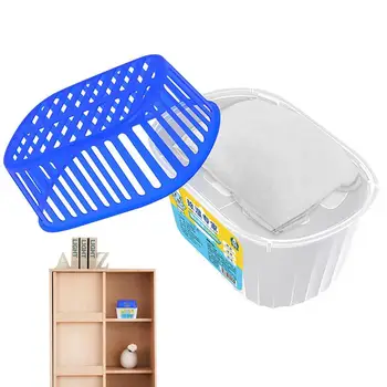 Многофункциональная Коробка Для Осушения 50 мл Видимой Влажности Коробка Для Поглощения Влаги Домашние Чистящие Средства Для Комнаты Кабинета Кухни
