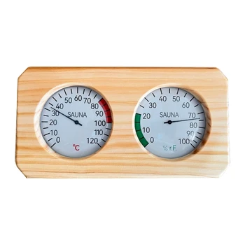Прочный Гигрометр Для Сауны, Термометр, Датчики Температуры и Влажности, Надежный Мониторинг для Любителей Сауны