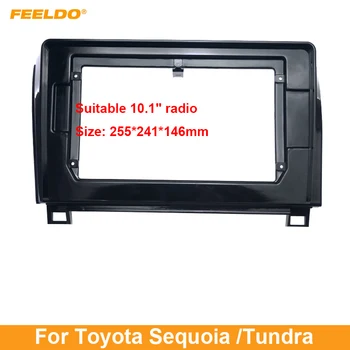 FEELDO Аудиомагнитолы Автомобильные Радио 2DIN Фасции Рамки Адаптер Для Toyota Sequoia Tundra 10,1