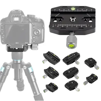 Зажим для камеры BEXIN 70 мм, быстроразъемный зажим, штатив с шаровой опорой, крепление на швейцарскую пластину, Arca Portable, совместимый с Ad V1U6