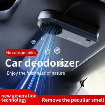 Портативный Очиститель воздуха, Генератор озона, Перезаряжаемый многофункциональный фильтр для удаления запаха сигаретного дыма, Автомобильный Освежитель воздуха
