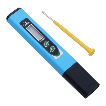 Портативный ЖК Цифровой EC Метр Тестер Ручка TDS Тестер Ручка Инструмент для измерения проводимости и качества воды