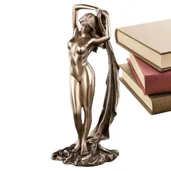 Скульптура женского тела, скульптура женского боди-арта, Статуэтка Богини, Статуэтка из смолы, украшение для дома, Настольное украшение, художественное