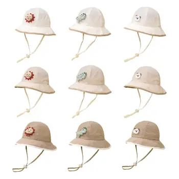 Детская быстросохнущая шляпа для летних мальчиков, рыбацкая шляпа, тонкий солнцезащитный крем для младенцев, Прямая поставка
