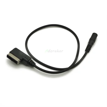 Разъем 3,5 ММ Аудио USB-кабель AMI Media AUX IN Интерфейсный Кабель-Адаптер Разъем AMI для Audi A6 A8 Q5 для VW MDI