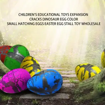 5шт Инновационная Красочная Компактная Развивающая Игрушка Для Размачивания Воды Яйца Подарок На День Рождения Развивающие Игрушки Дошкольные Игрушки