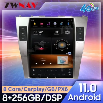 Для Toyota Camry 2007-2011 Tesla style Android Автомобильный GPS-навигатор Мультимедийный плеер Автомобильный радиоплеер Плеер головного устройства