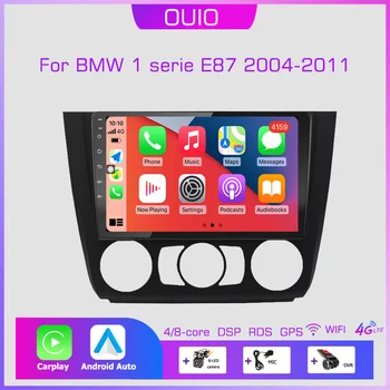 2din Android10 Автомобильное радио Мультимедиа Carplay Автоматическая GPS Навигация для BMW серии 1 серии E88 E82 E81 E87 2004-2011