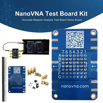 Комплект Тестовой платы NanoVNA Прочный Точный Сетевой Анализ Тестовая плата Демонстрационная Плата Высококачественная Плата разработки