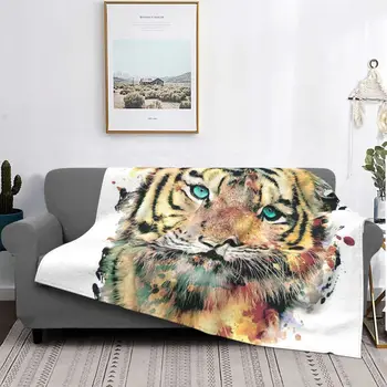 Покрывало Tiger Iii, покрывало на кровать, винтажное мягкое покрывало для кровати, декоративные покрывала для дивана Ins Wind