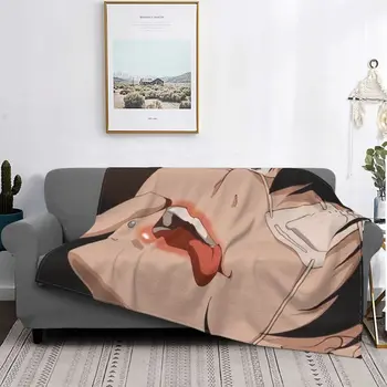 Мидари Икисима Какегуруи Аниме Арт Шерстяное одеяло Модный Плед для дивана, постельного белья, гостиной, Плюшевого Тонкого одеяла