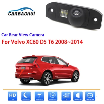 Камера заднего Вида Автомобиля Для Volvo XC60 D5 T6 2008 2009 2010 2011 2012 2013 2014 CCD Full HD Камера Ночного Видения Резервного копирования