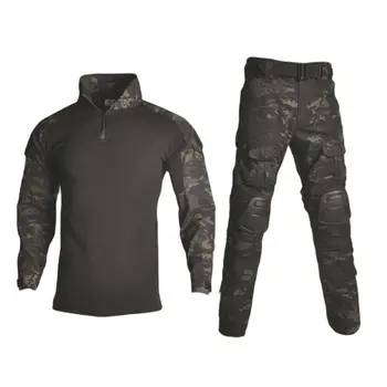Мужские камуфляжные брюки комплект куртка спецназовское снаряжение тактический костюм солдата пневматический пистолет охотничий костюм комплект военной формы